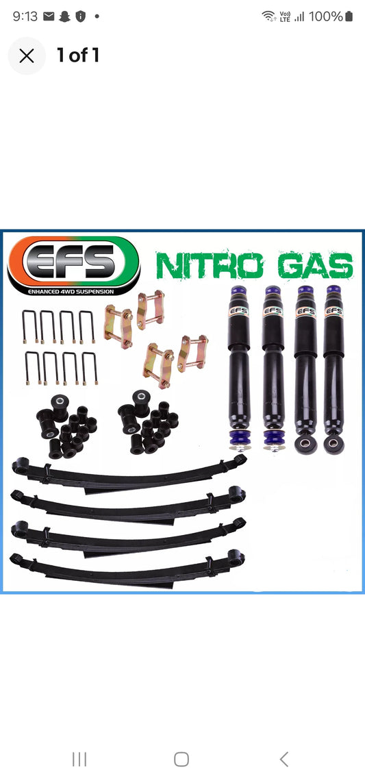Toyota hilux efs 2" suspension lift kit ln65/ ln106