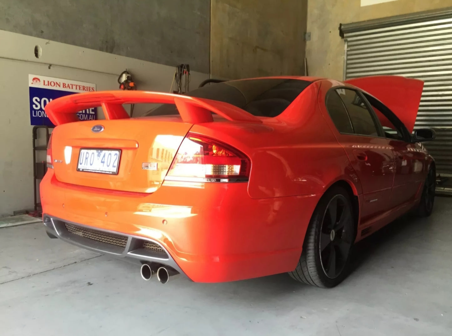 Ba bf xr6t Venom twin 2.5" turbo back exhaust "sedan"