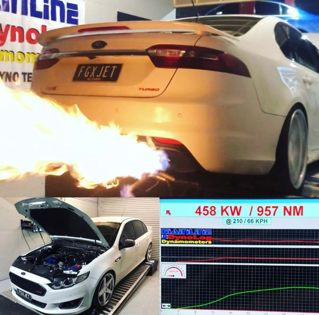 Ba bf xr6t Venom twin 2.5" turbo back exhaust "sedan"