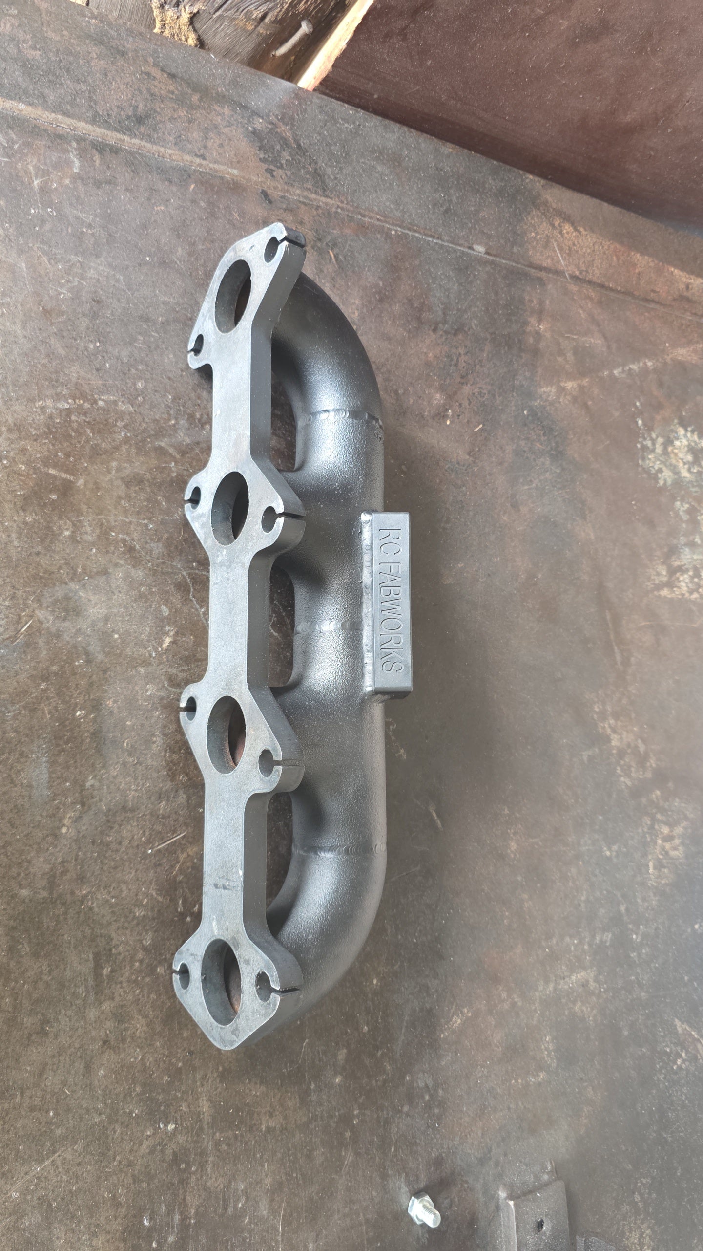 Toyota 1kz / 1kzte high mount turbo manifold.