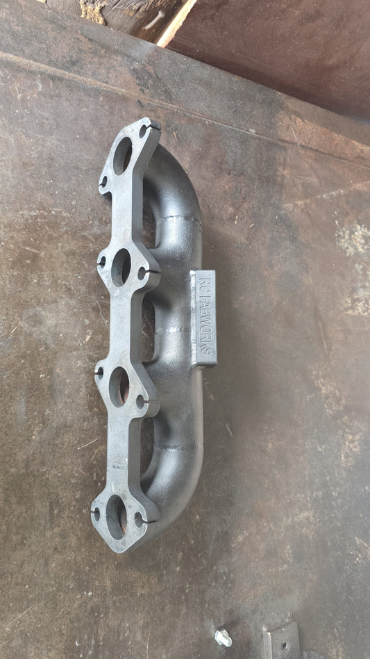 Toyota 1kz / 1kzte high mount turbo manifold.