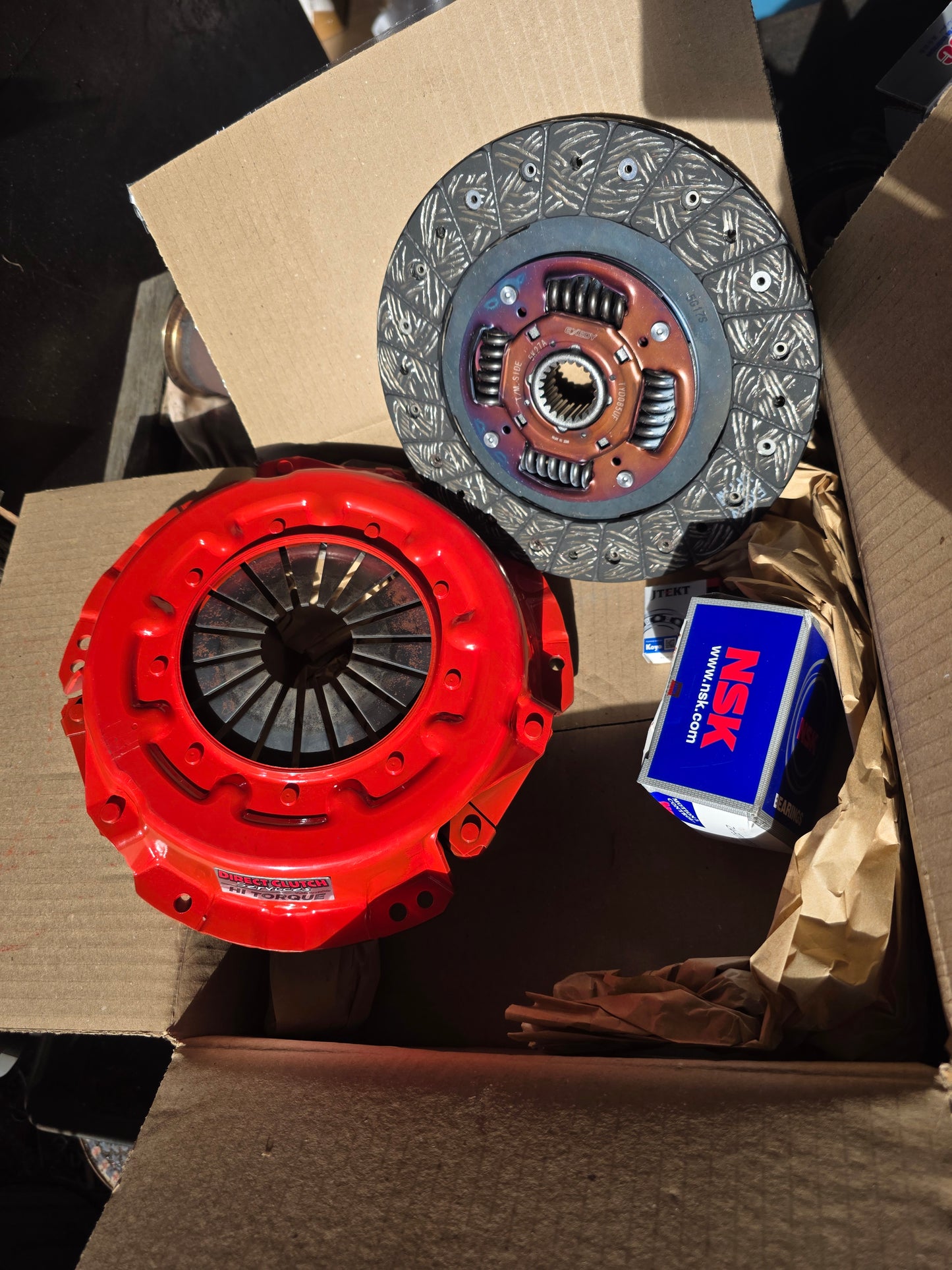 Toyota 3l 5l 500nm organic clutch