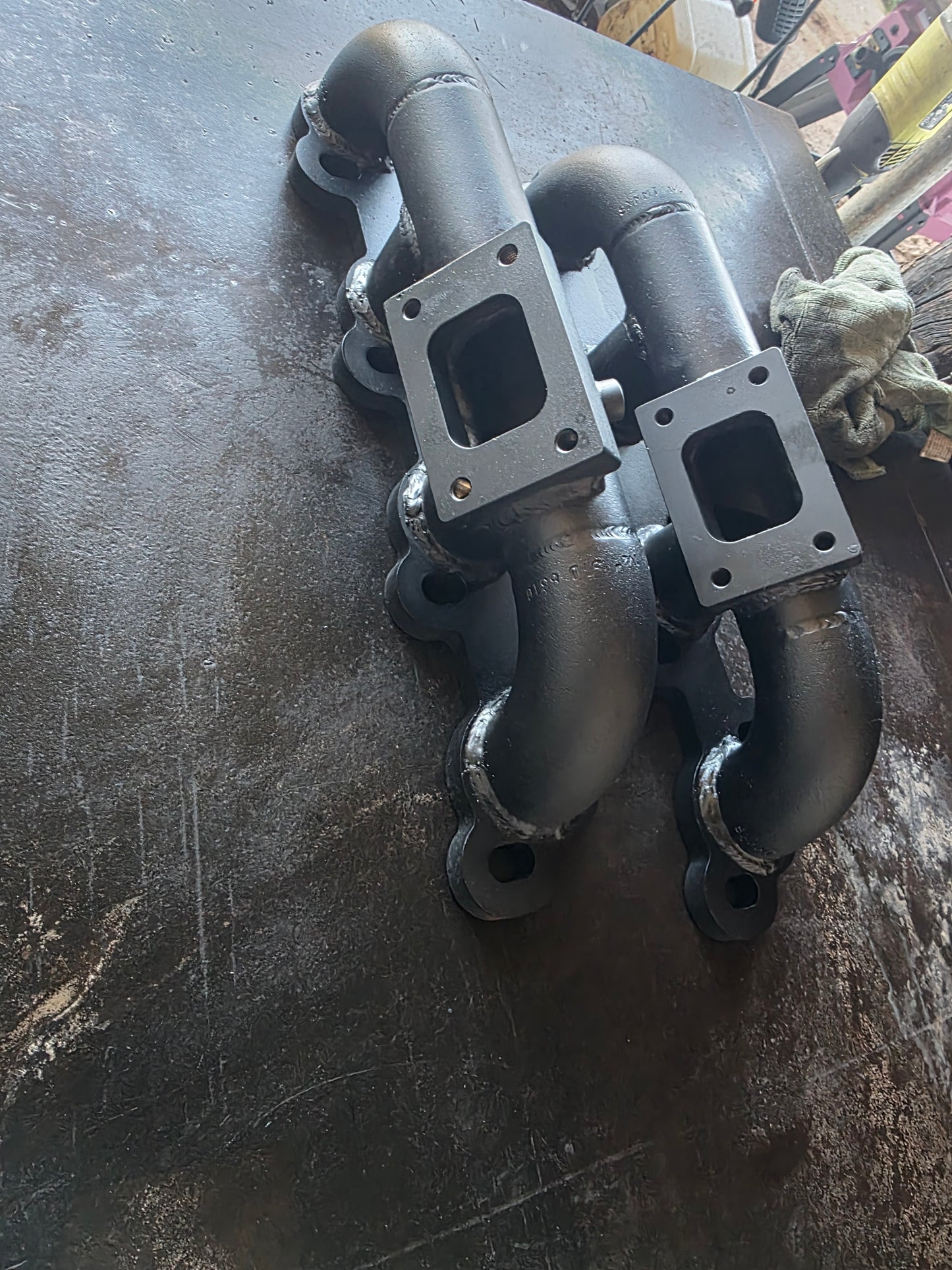 Toyota 3l 5l 5le turbo manifold